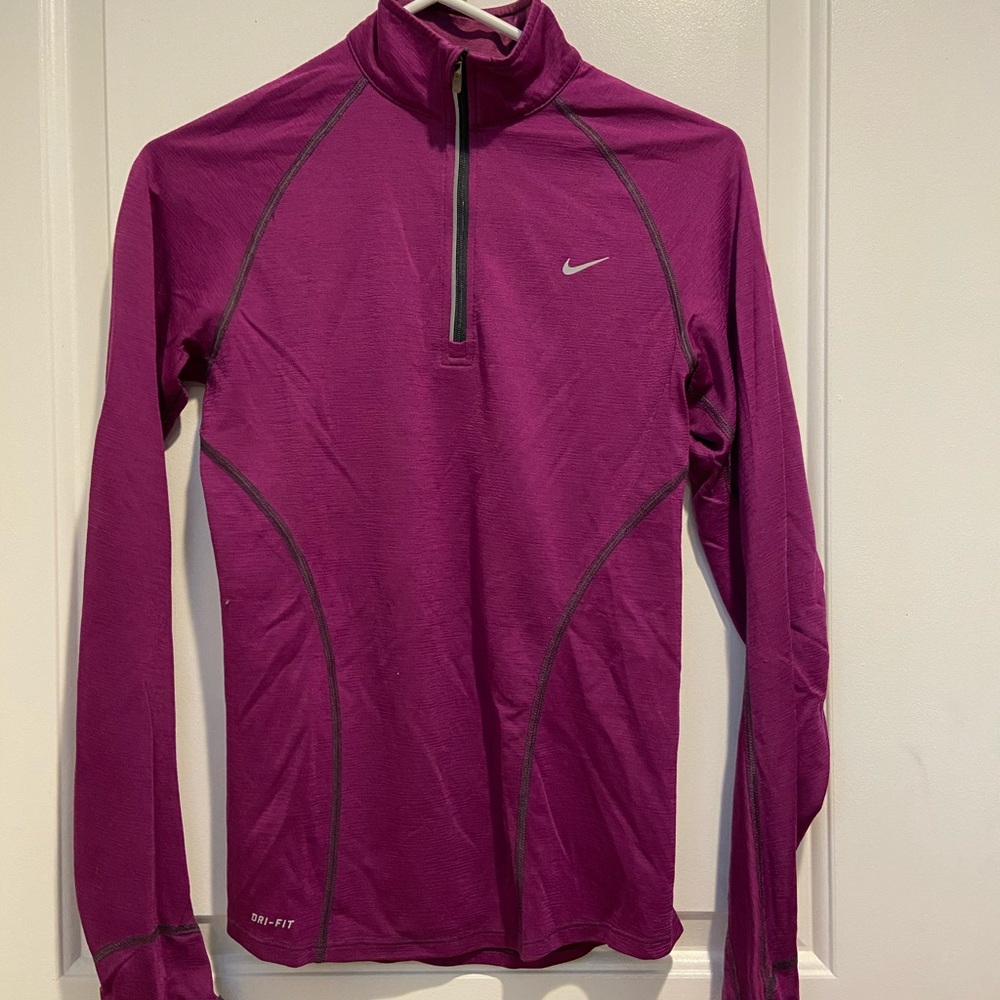 Nike Dri-fit Maroon longsleeve